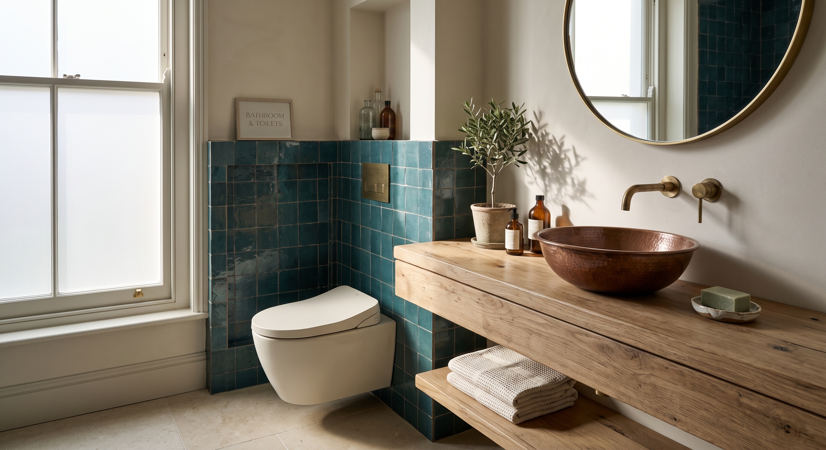 Bathroom plumbing service
