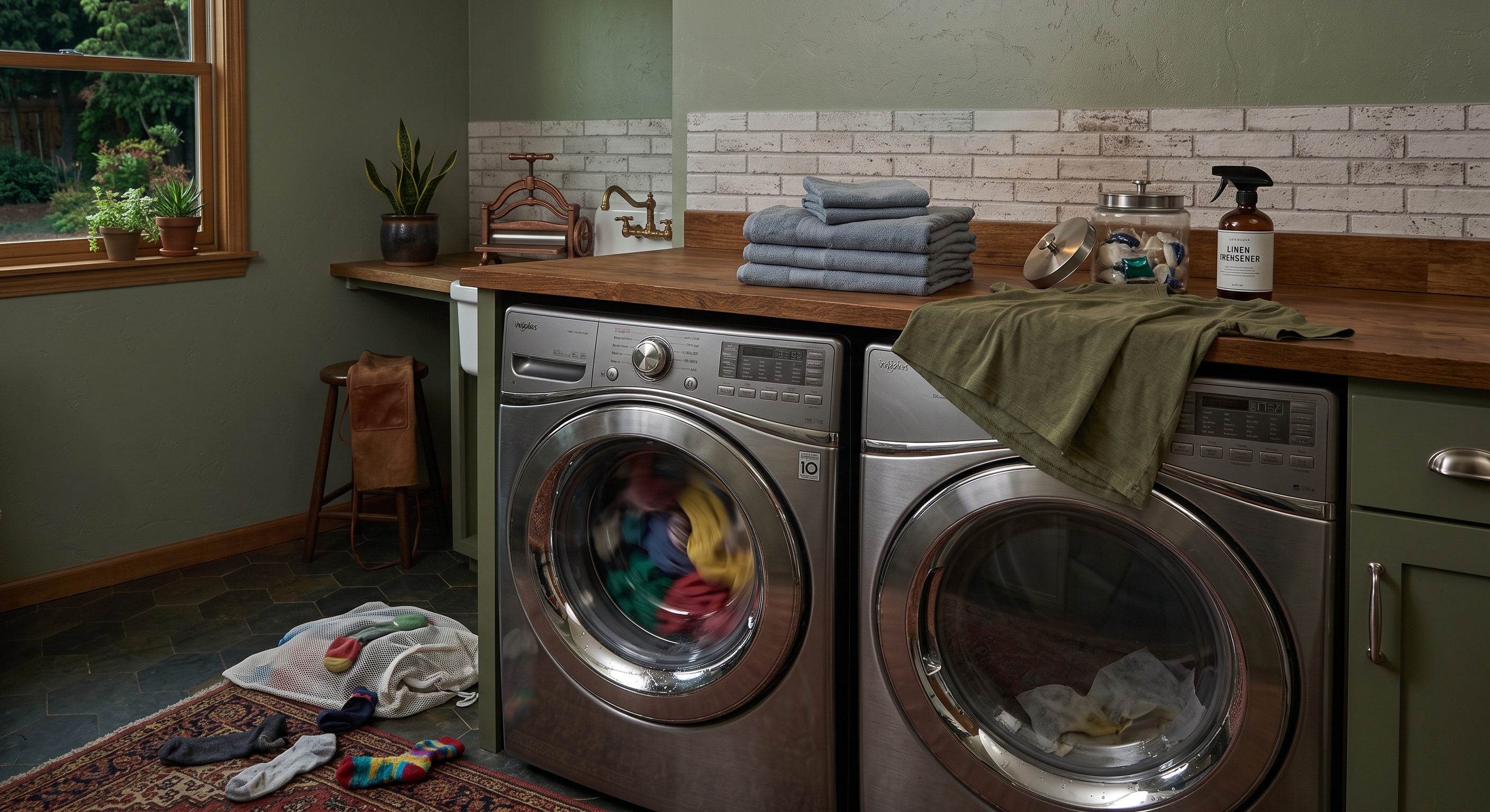 Laundry room plumbing service